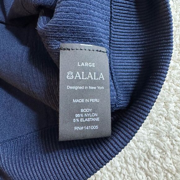 Alala Top Womens size Large Barre Racer Back TankTop Scoop Neck Seamless New - Picture 14 of 16